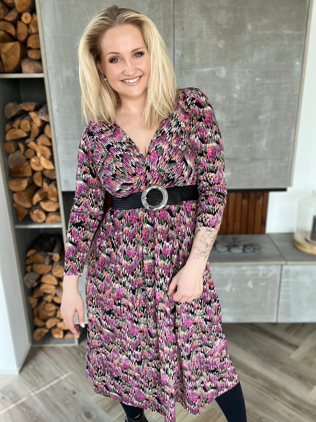 Marlene kjóll Multi