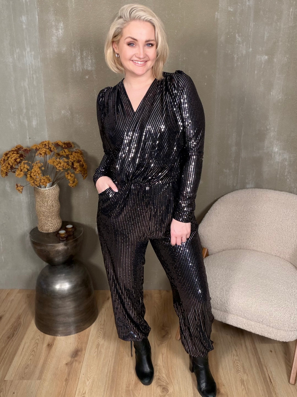 Drangur púff samfestingur