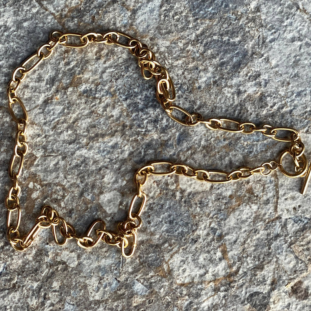 Krista Keðja Gróf með lás 52 CM