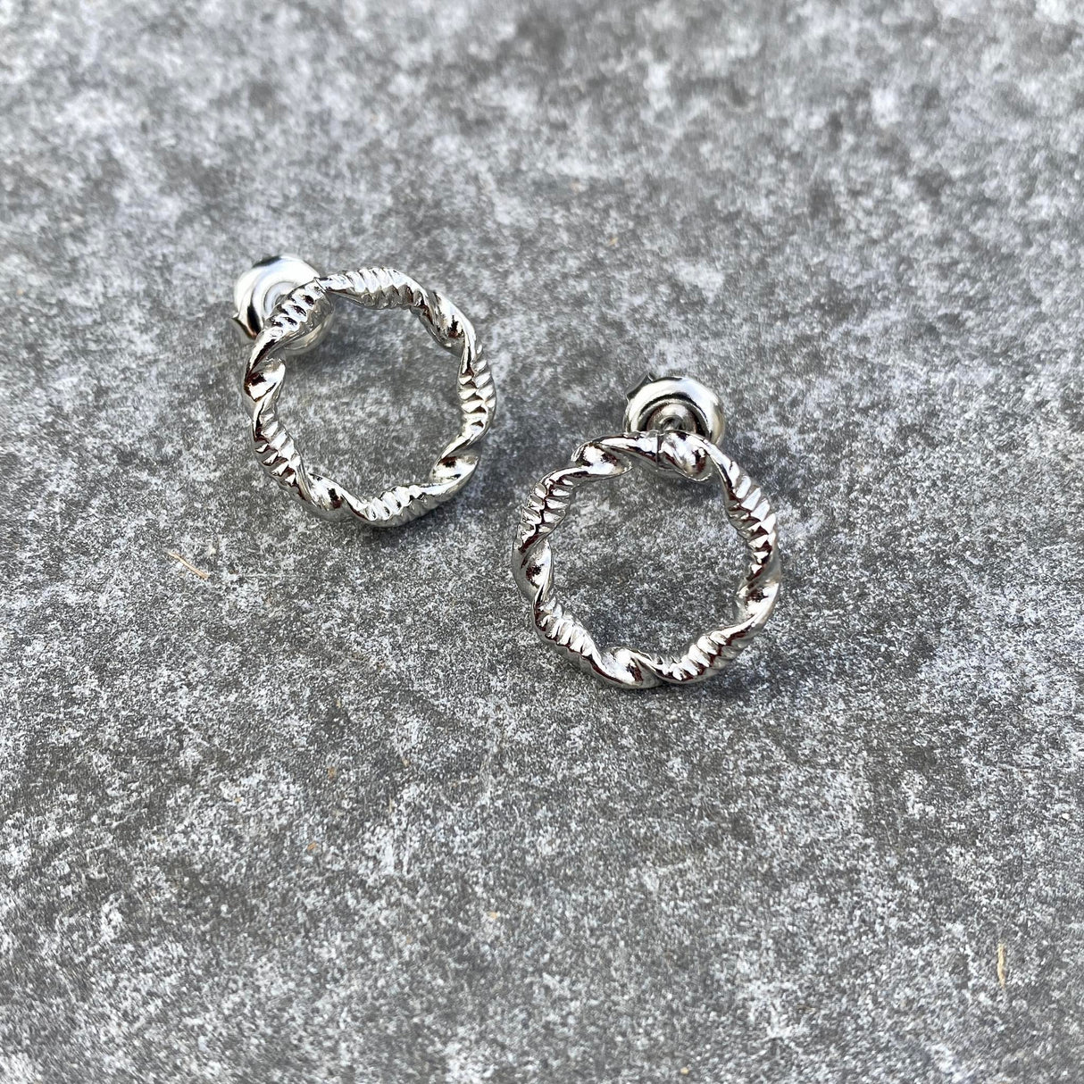 Krista Snúnir hringlokkar