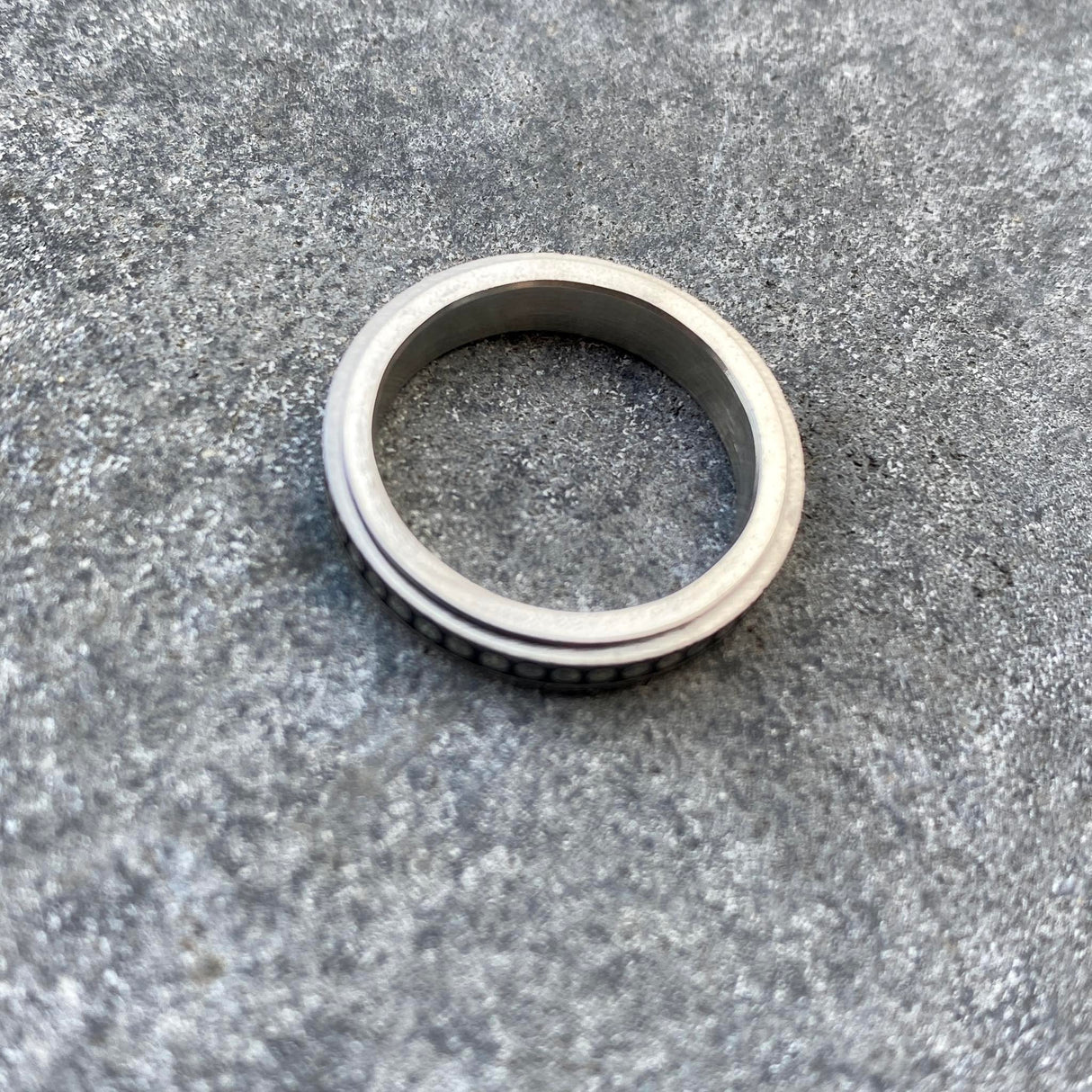 Fikthringur stál dömu- 17mm innra mál.