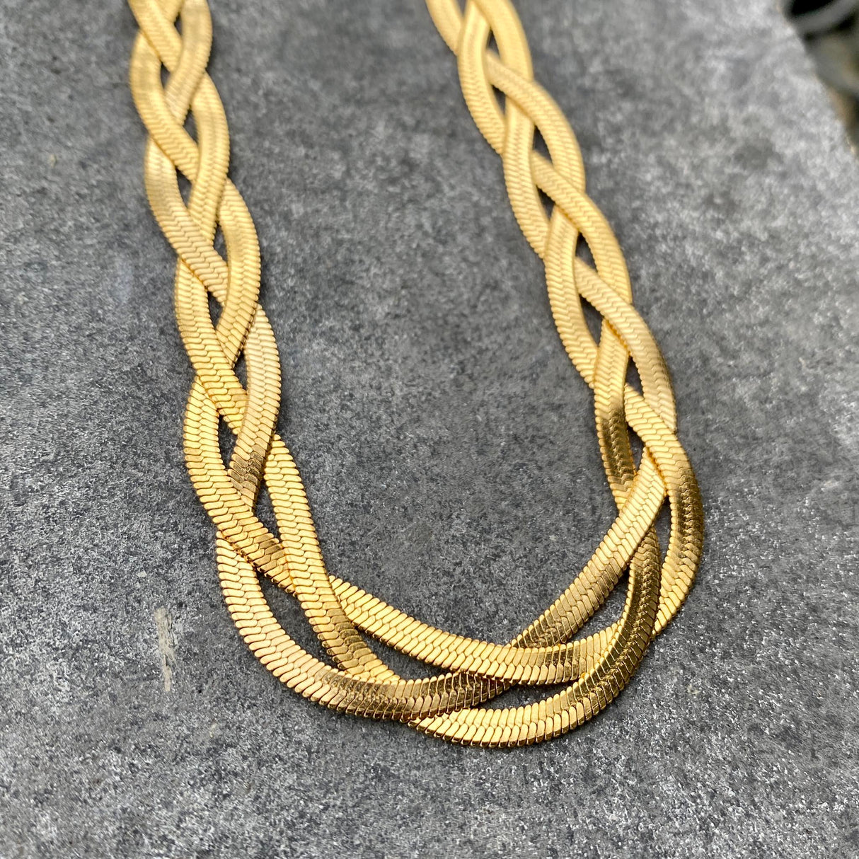 Krista- Fiskabeina keðja flétta