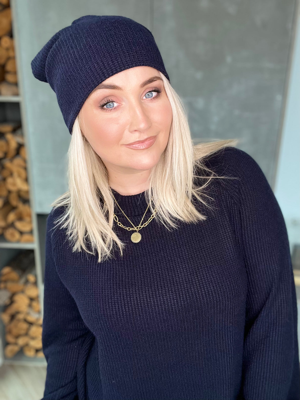 Skjól knit Navy