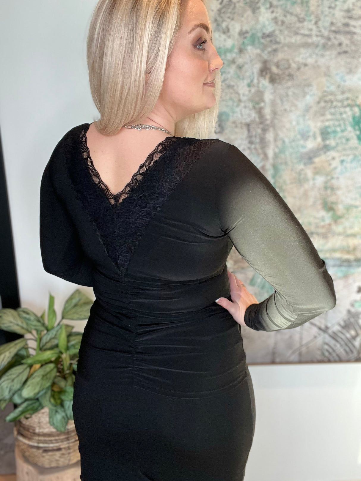 Spjót toppur svartur