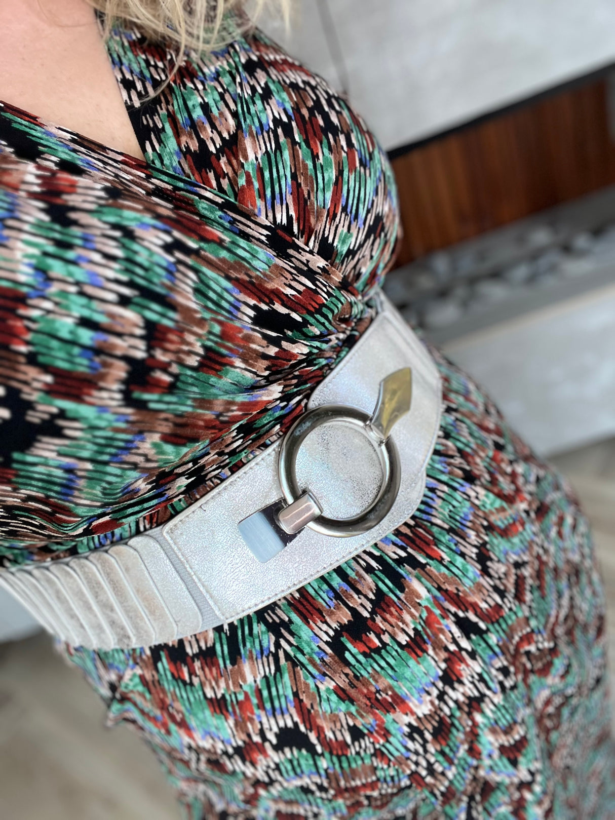 Teygjubelti breitt skelja