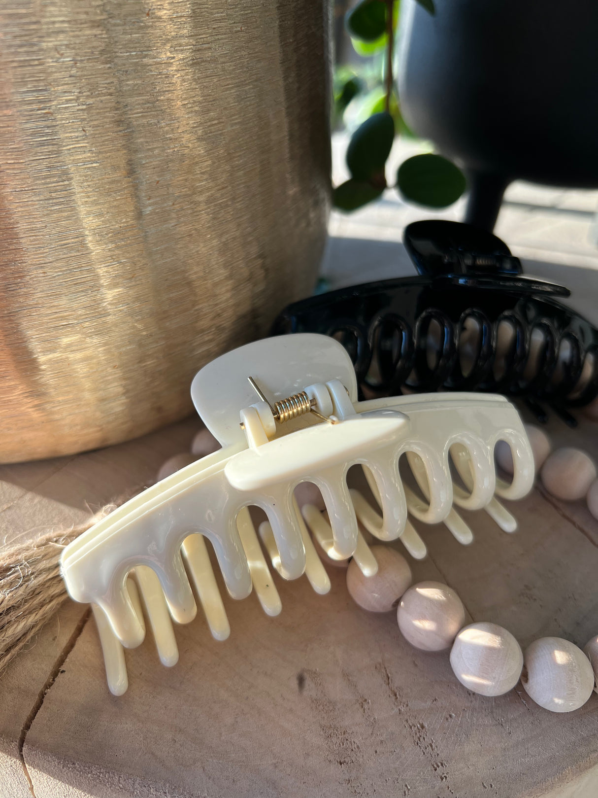 Hárklemma glans- mismunandi litir