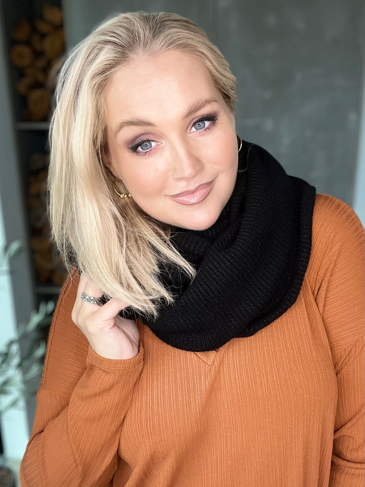Skjól knit Svart