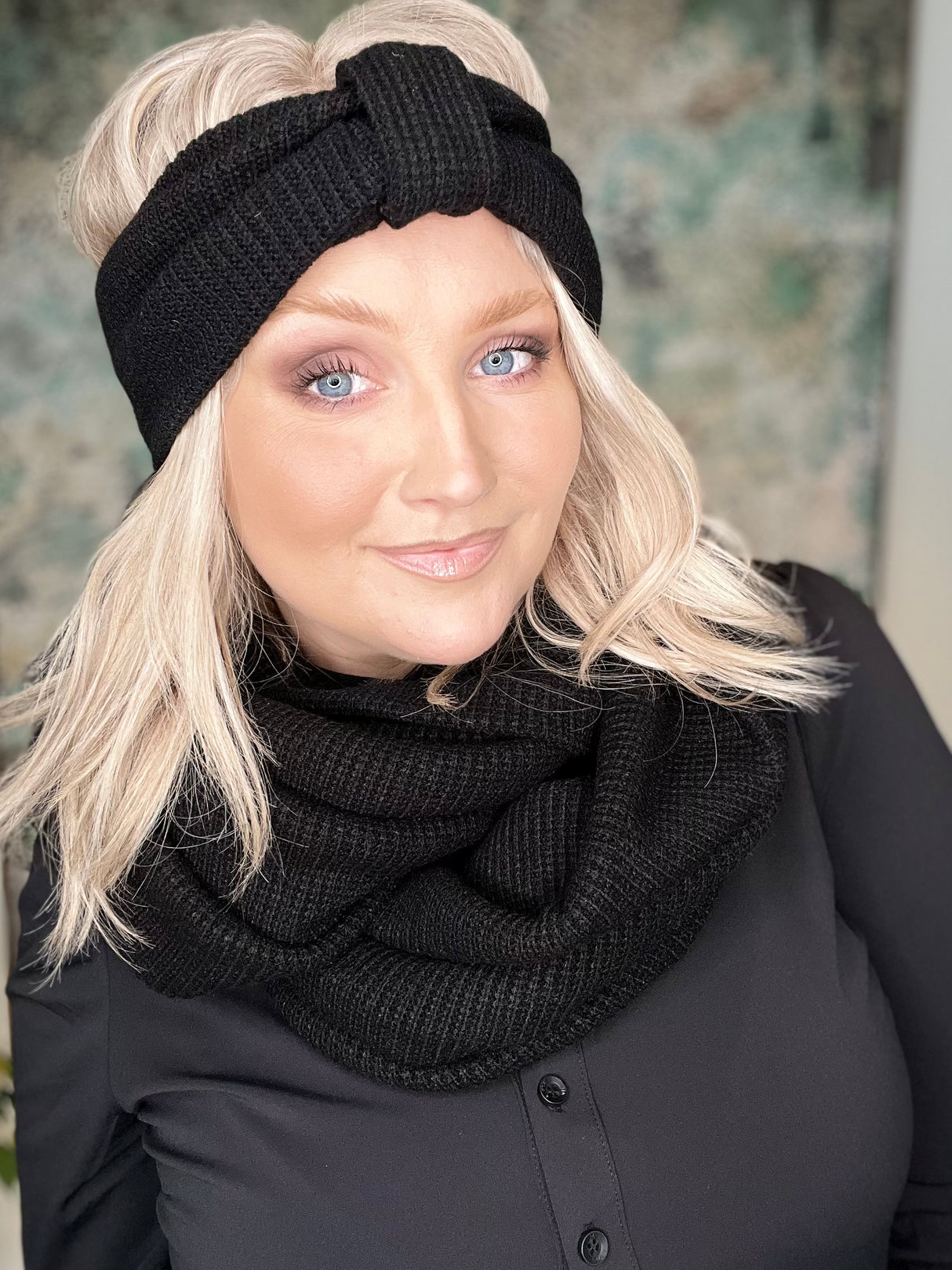 Skjól knit Svart