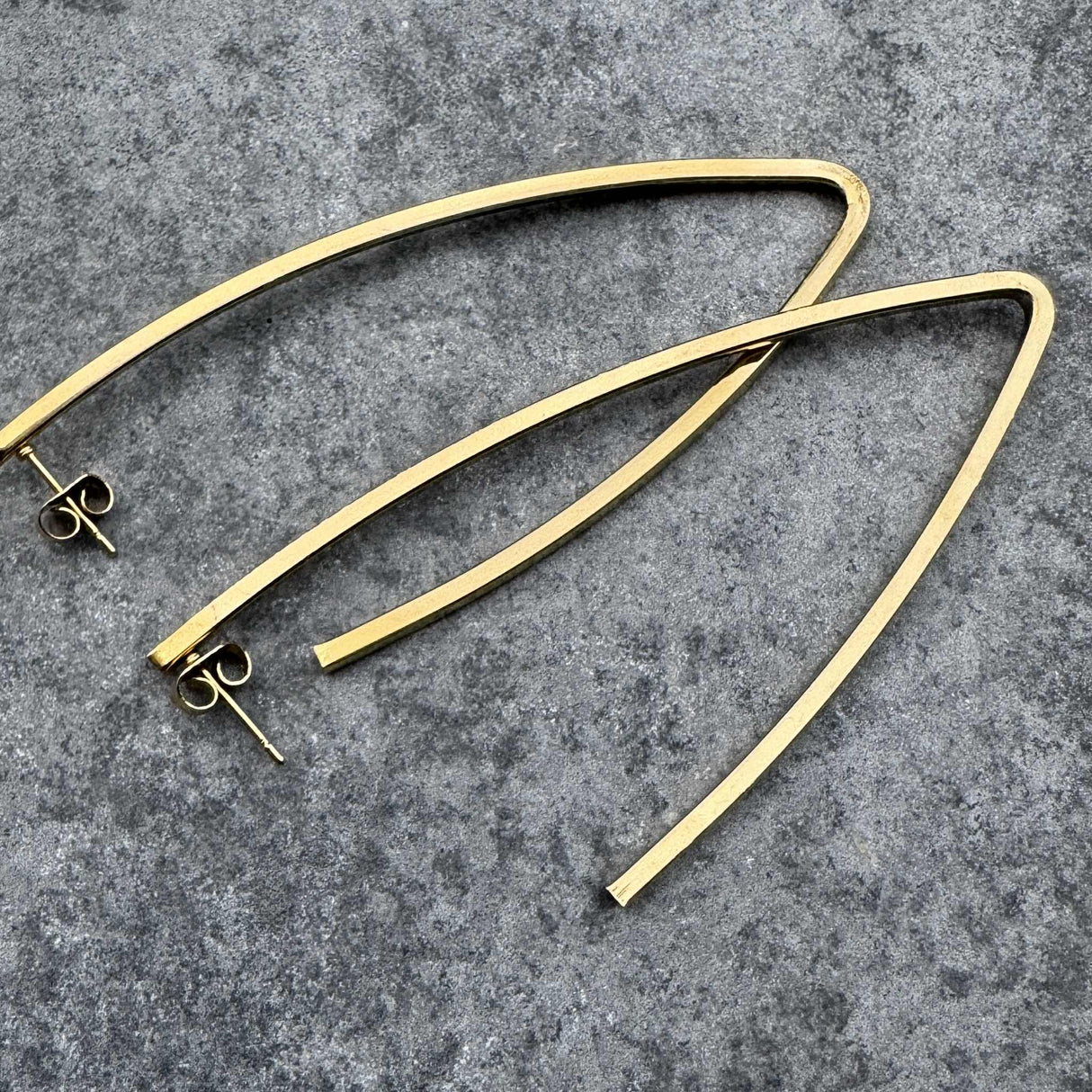 Krista lokkar V laga stórir