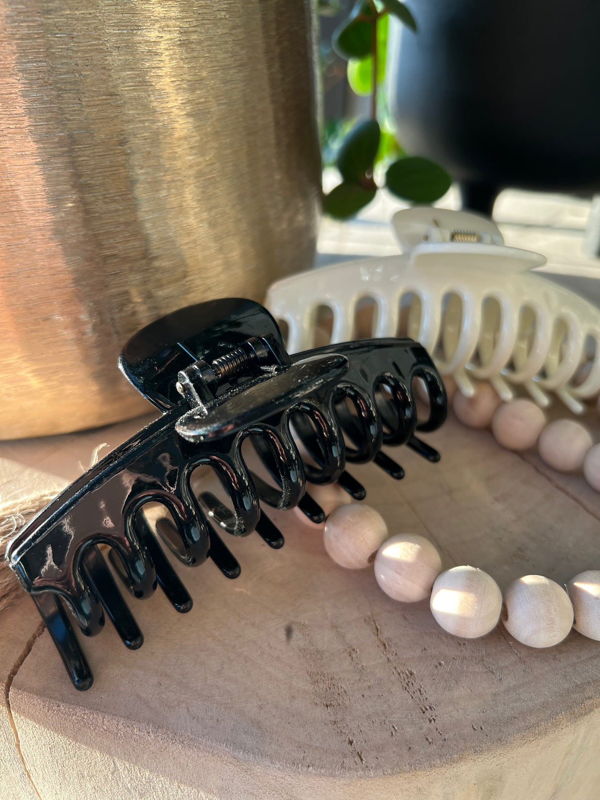 Hárklemma glans- mismunandi litir