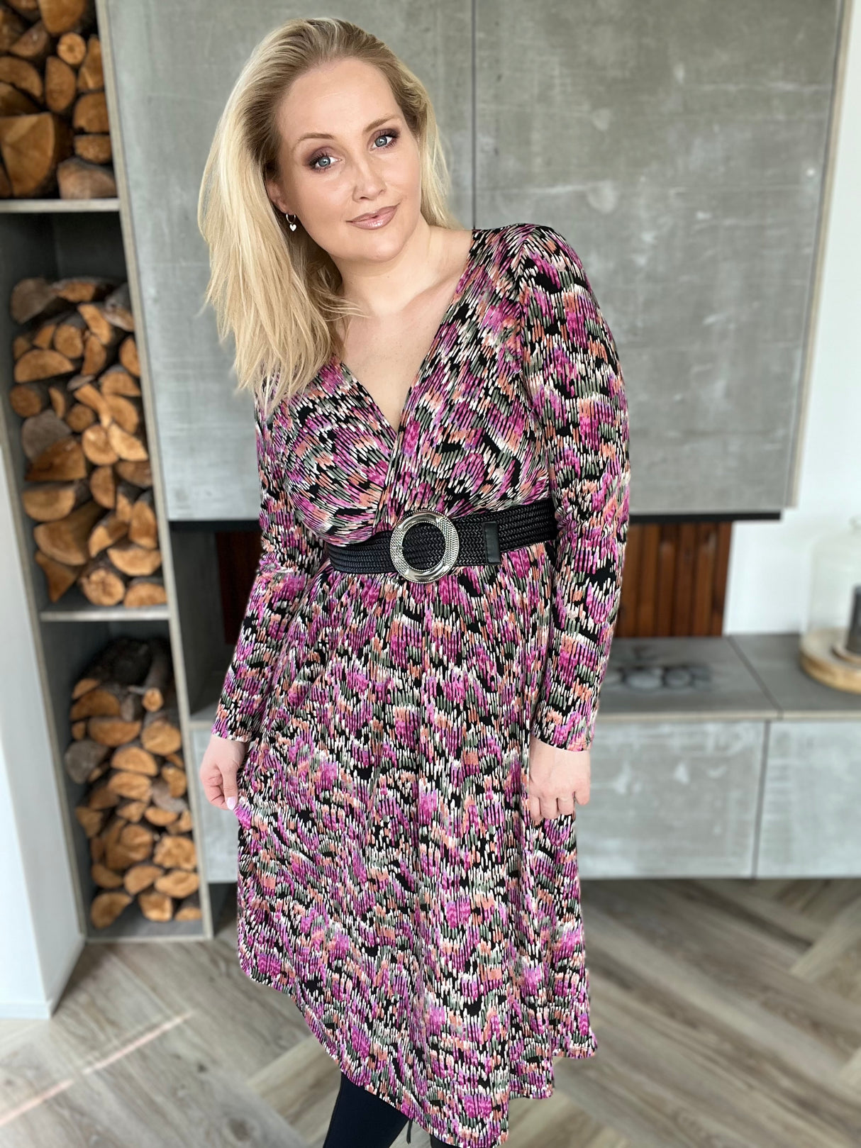 Marlene kjóll Multi