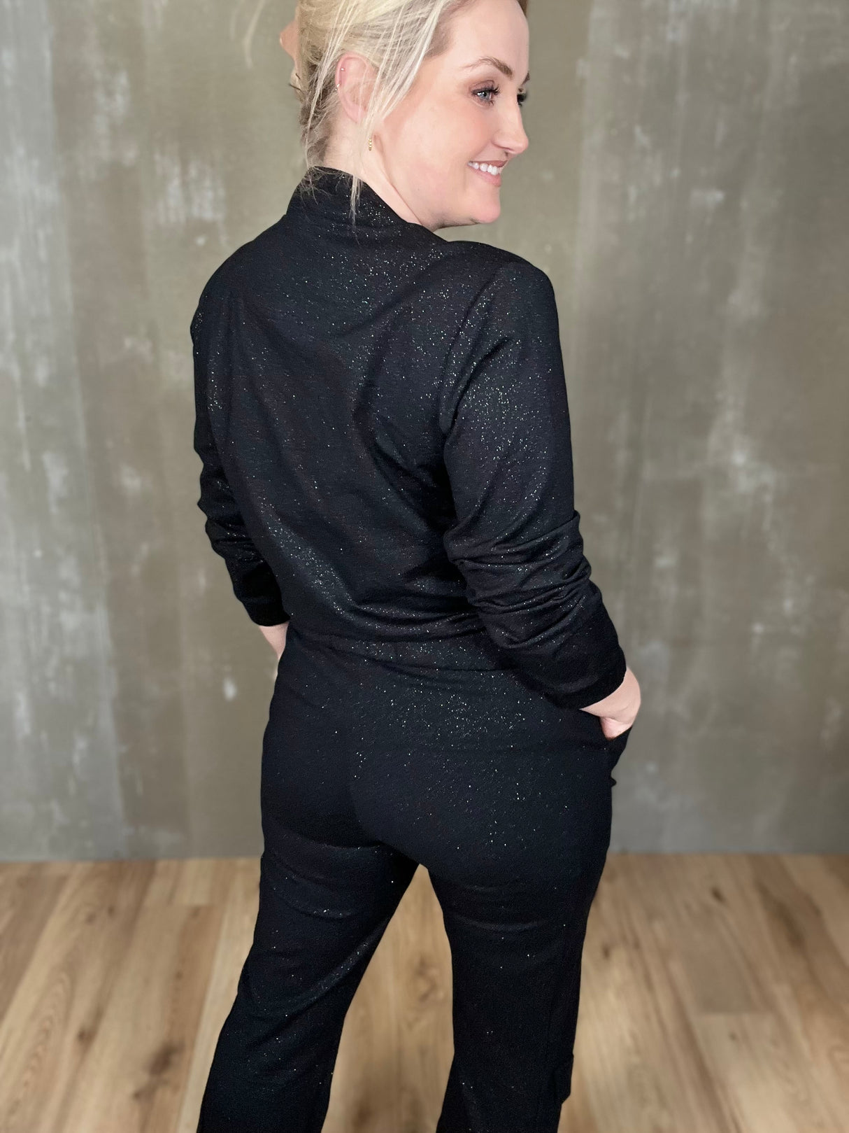 Marleen bomber glitur