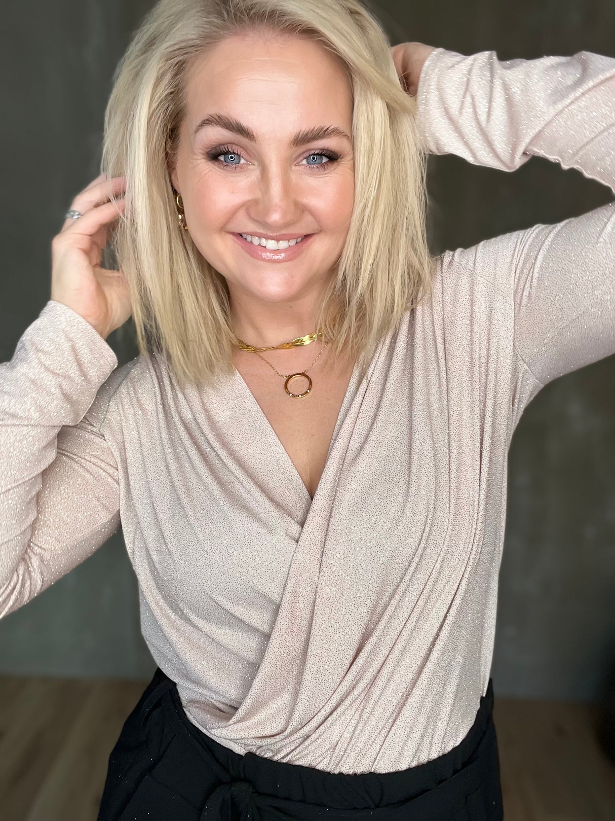 Vöndur toppur glimmer