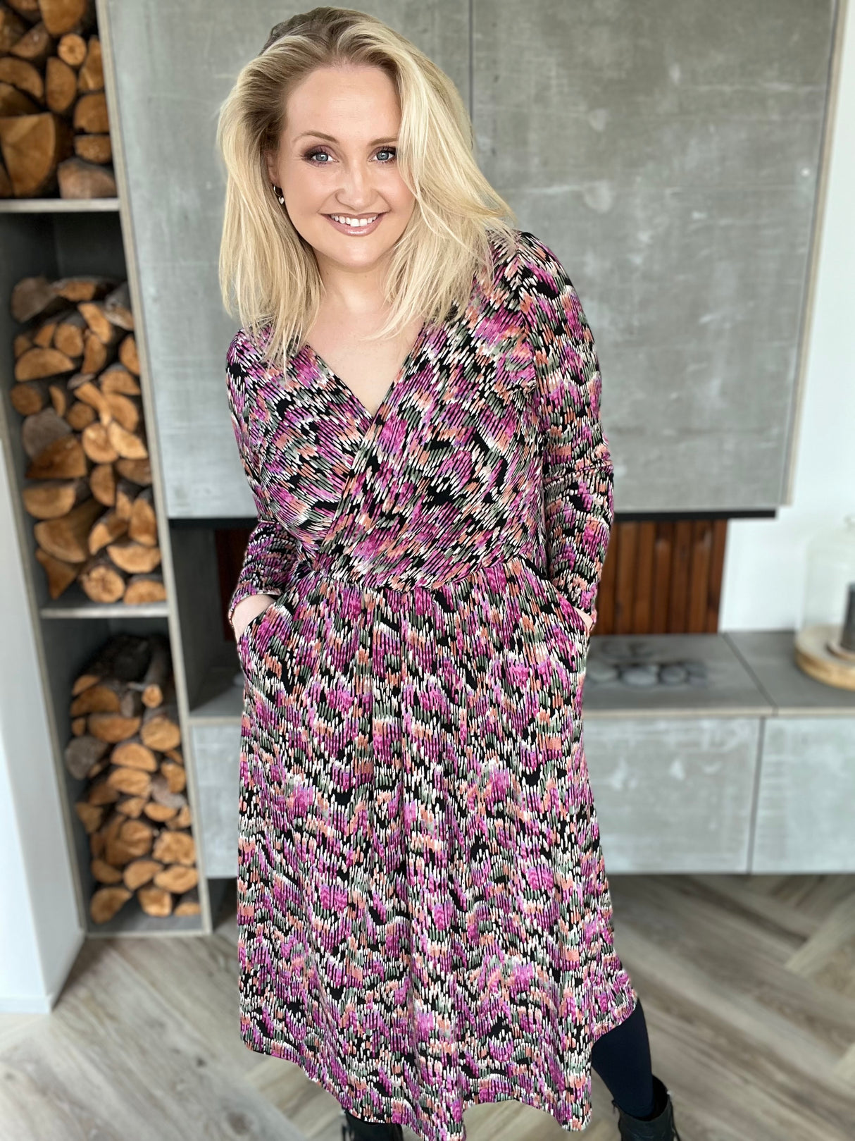 Marlene kjóll Multi