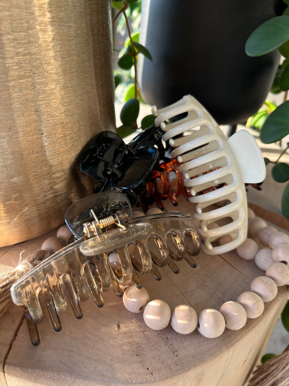 Hárklemma glans- mismunandi litir