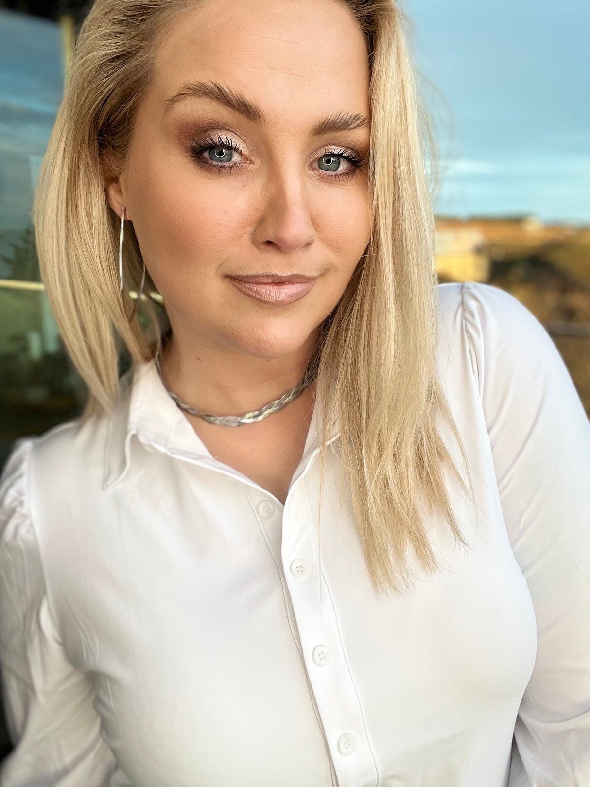 Krista lokkar V laga stórir