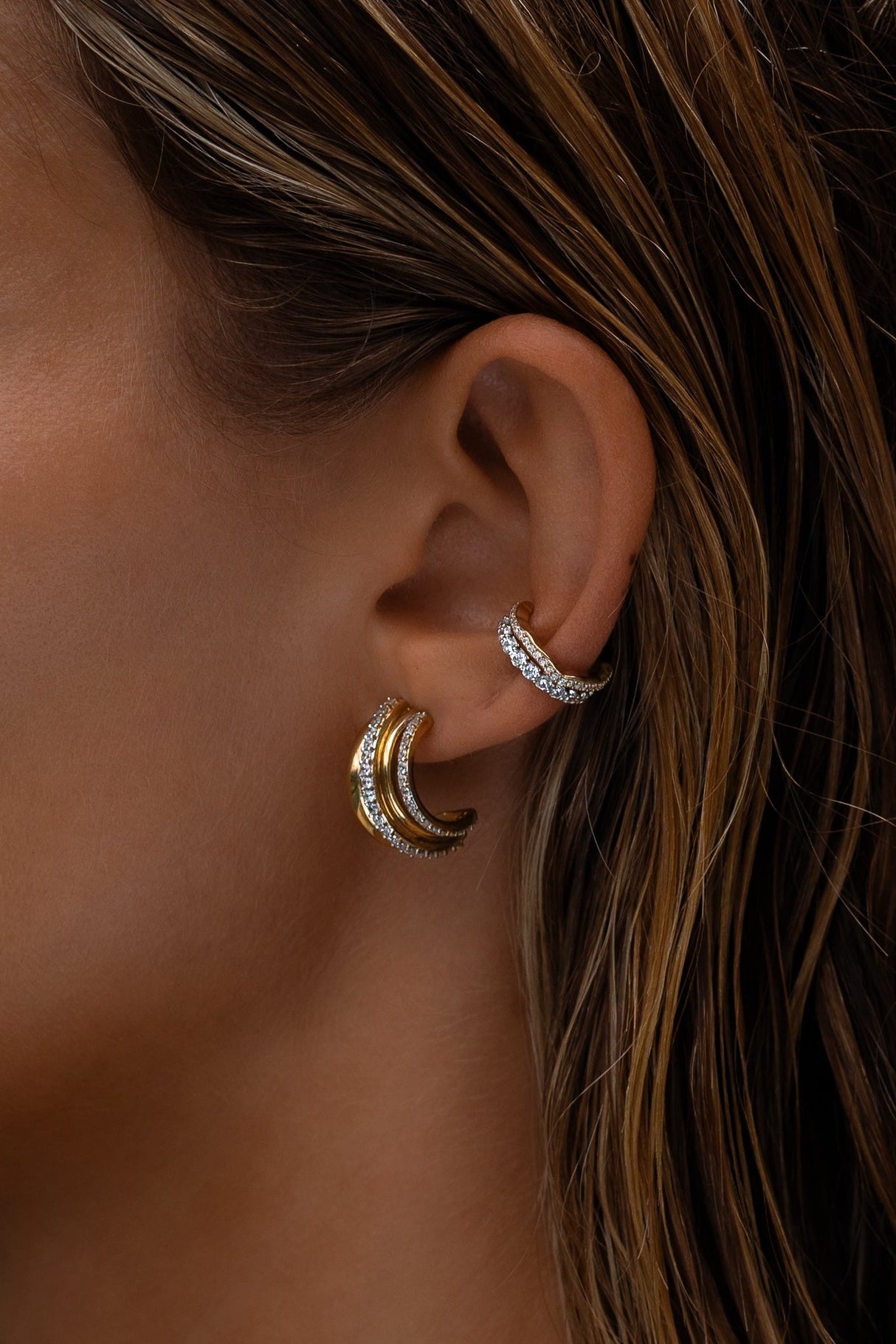 Aaria Mallorca Hoop Lokkar