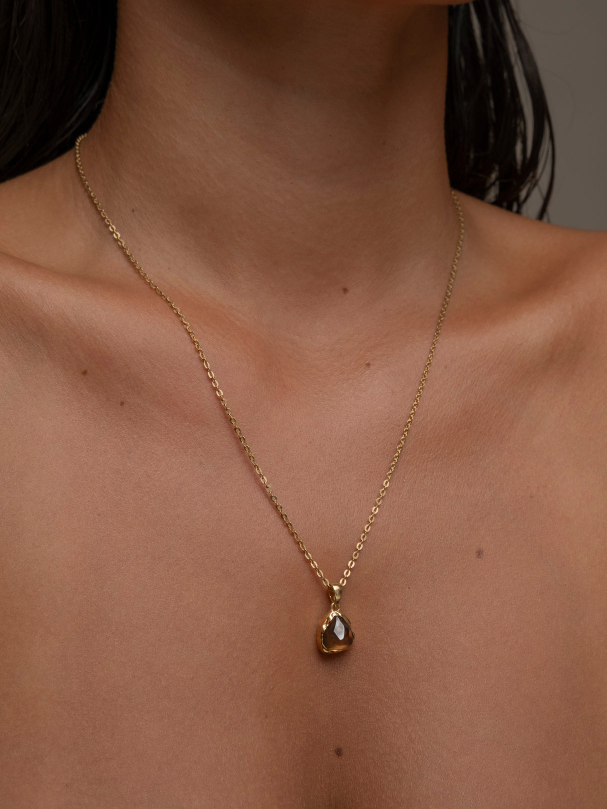Sahara Smokey Quartz Hálsmen