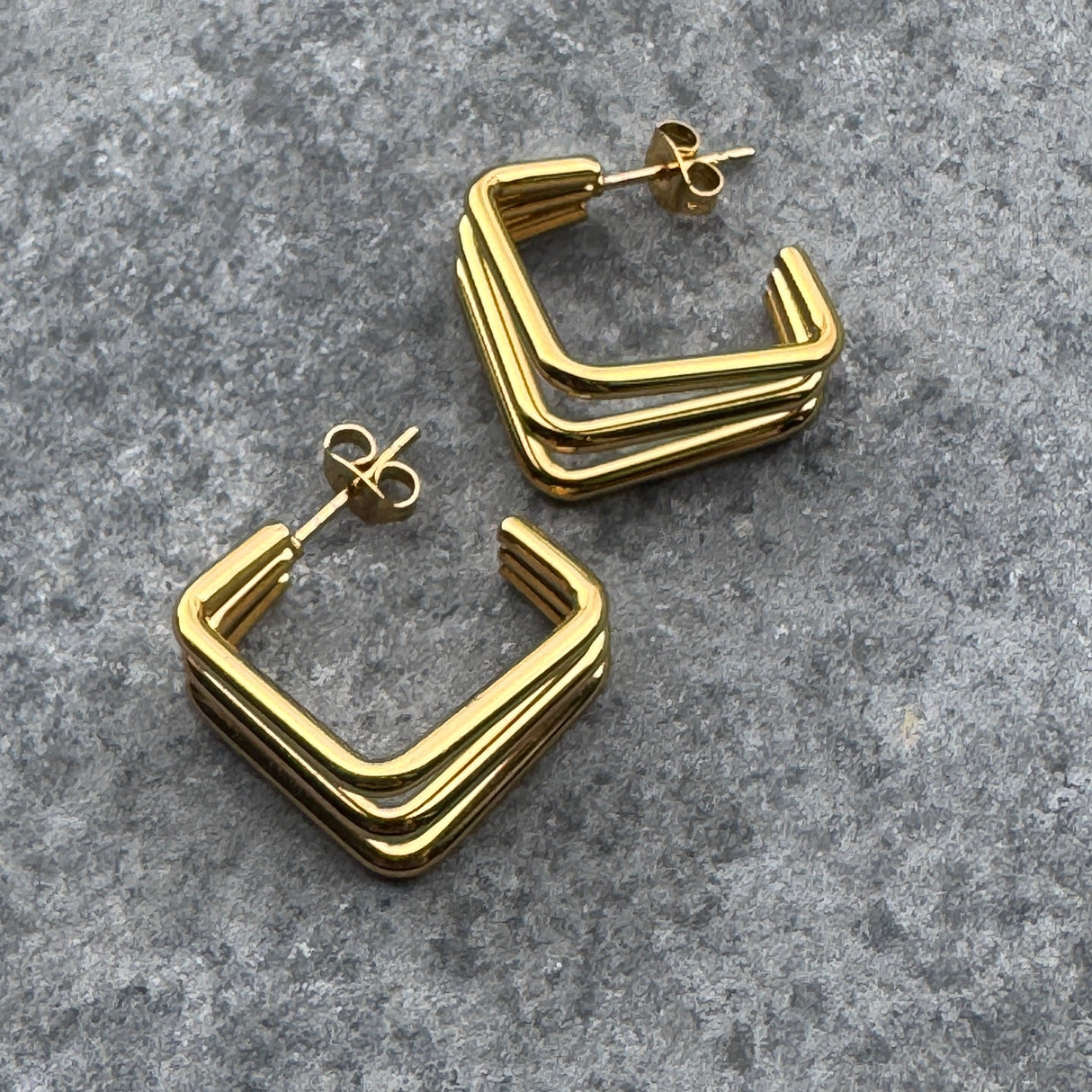 Krista- Gylltir kassalokkar