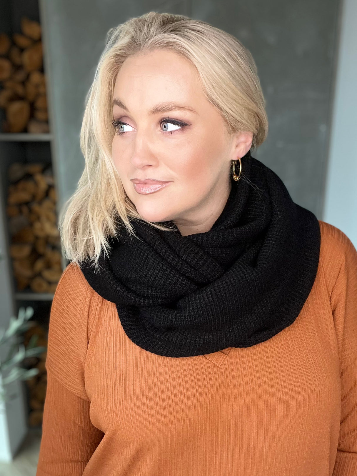 Skjól knit Svart