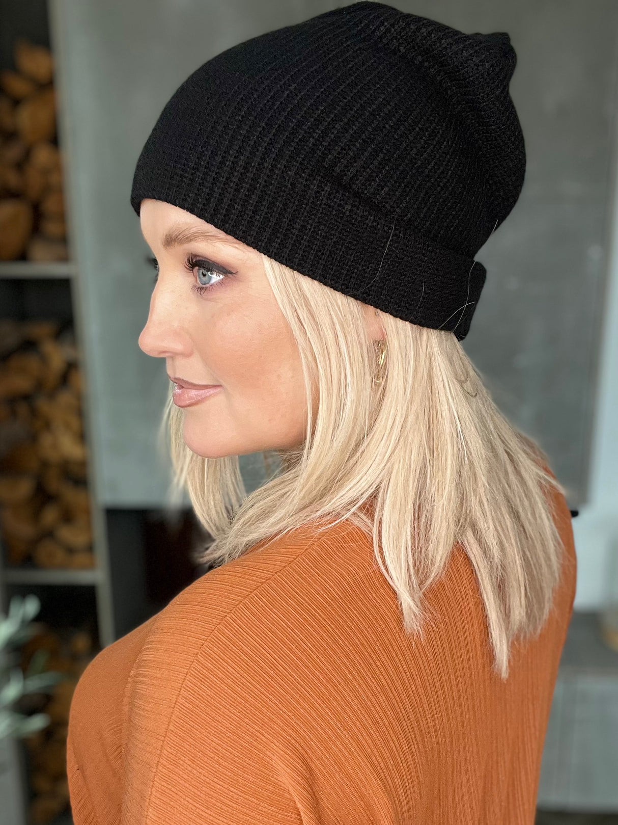 Skjól knit Svart