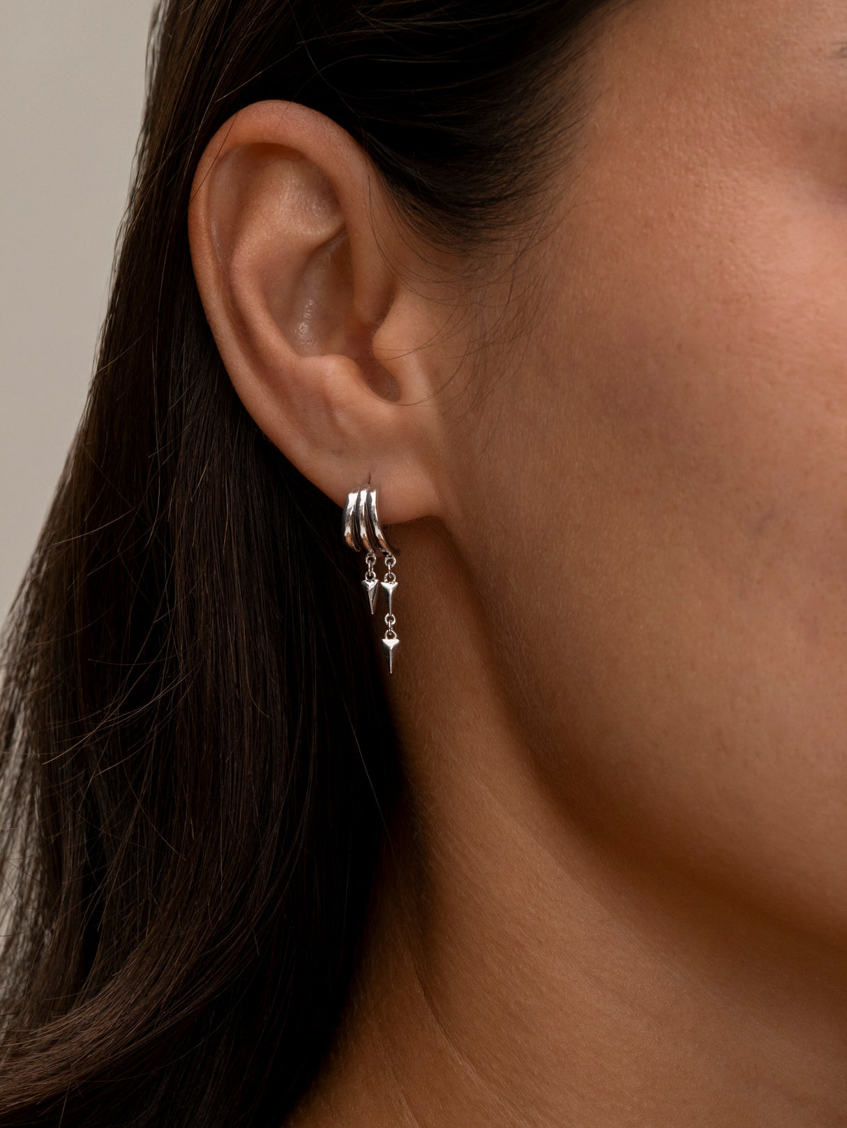 Aaria Lynx Stacked Lokkar