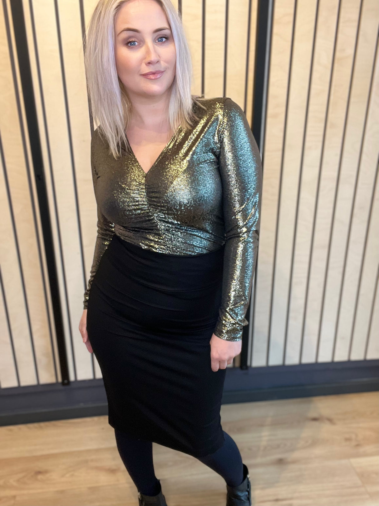 Pensil pils með klauf