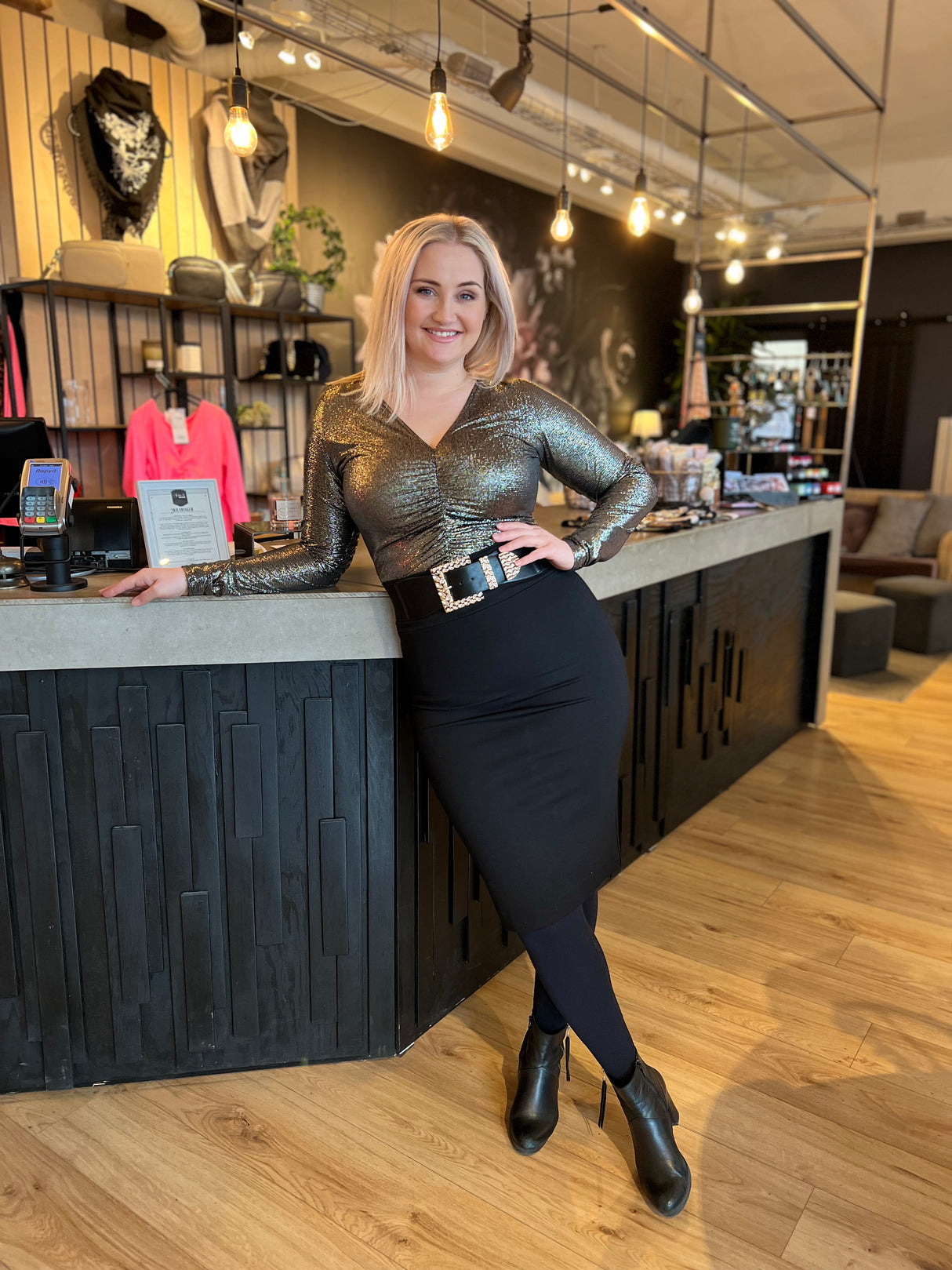 Pensil pils með klauf