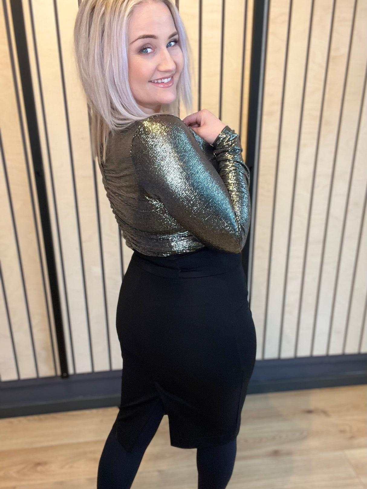 Pensil pils með klauf