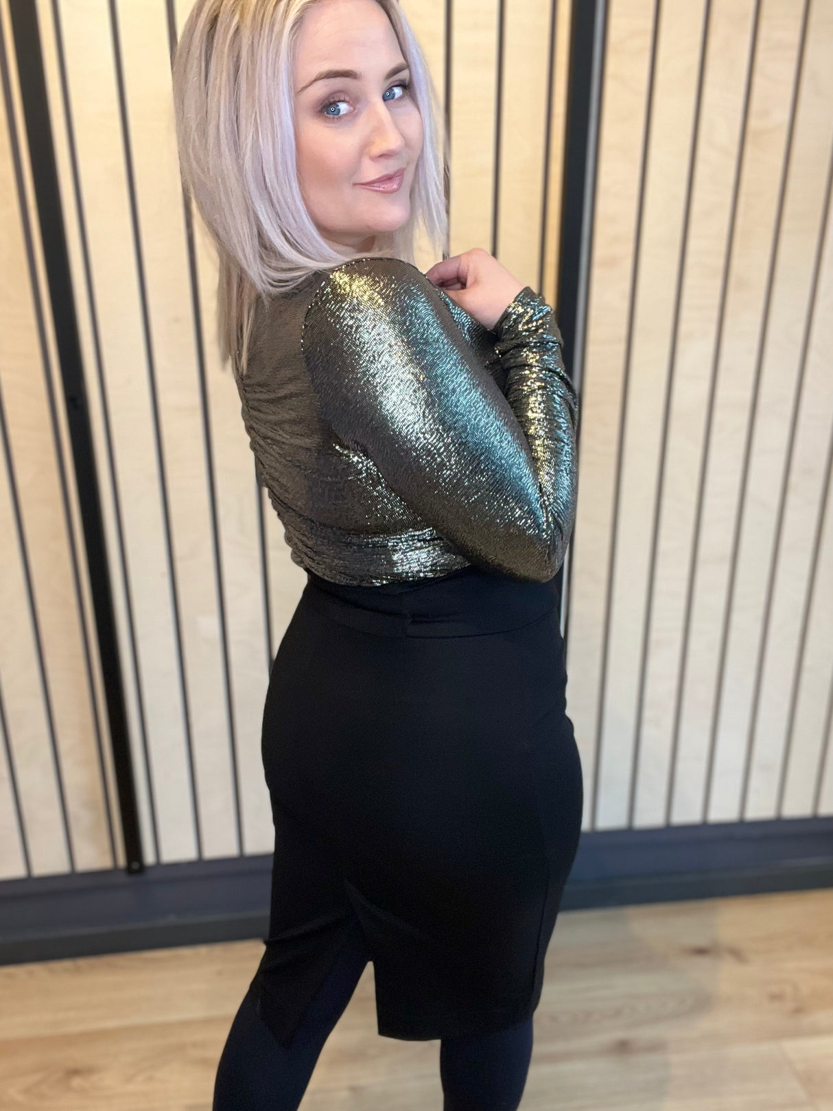 Pensil pils með klauf