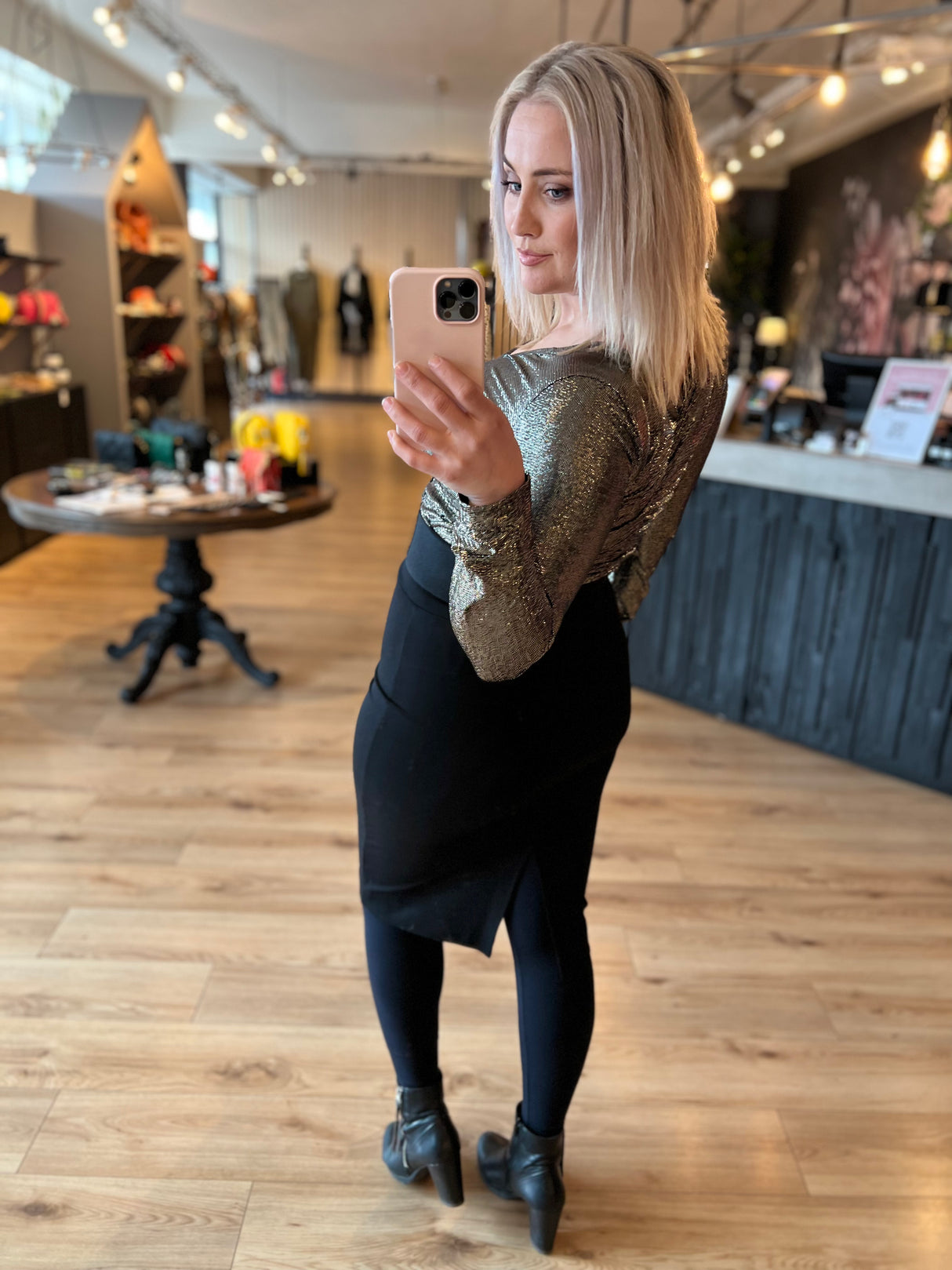 Pensil pils með klauf