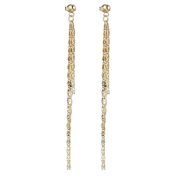 Lokkar með fínlegum keðjum 3 síddir