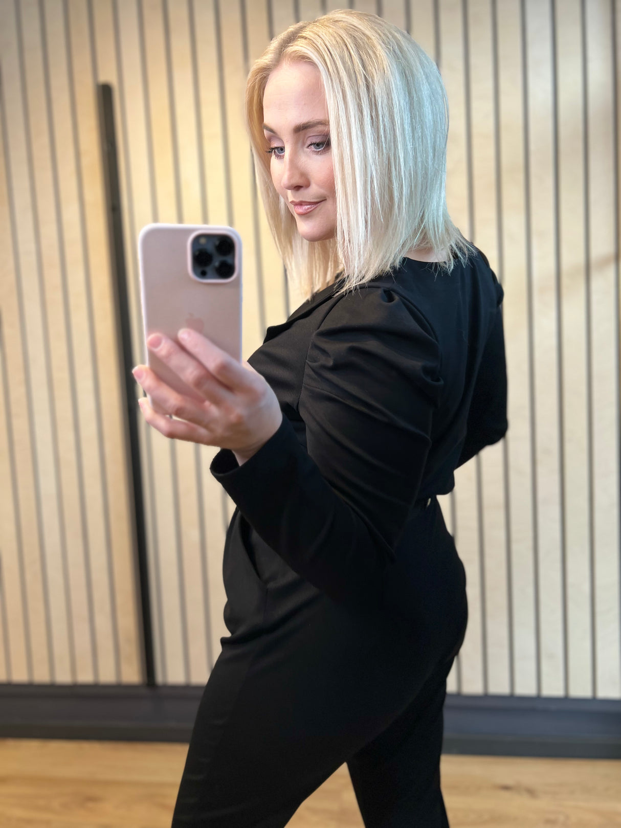 Breki samfestingur púff Svartur