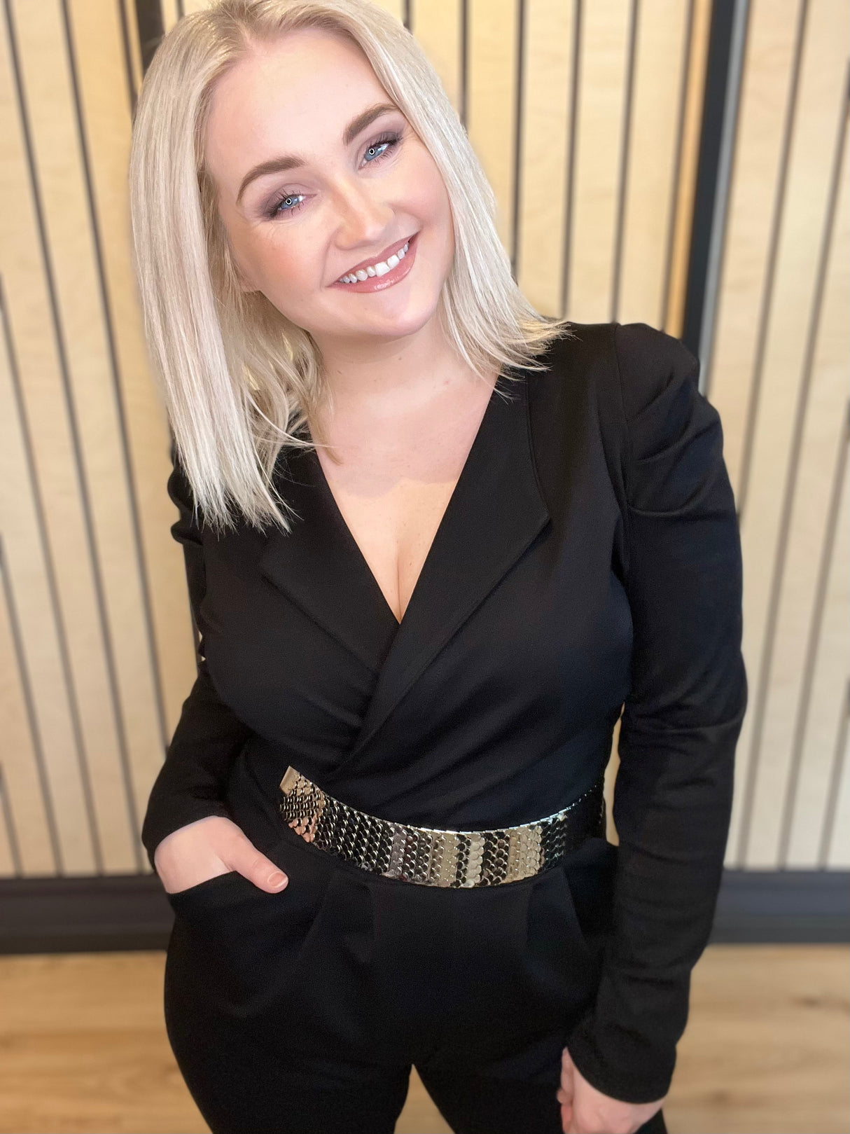 Breki samfestingur púff Svartur