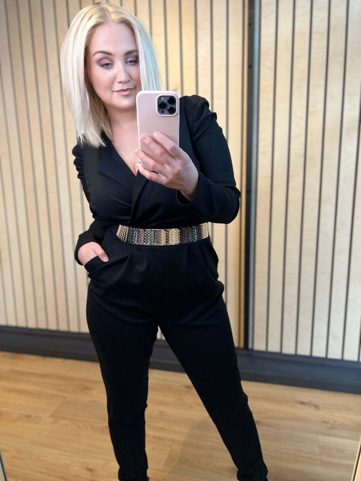 Breki samfestingur púff Svartur