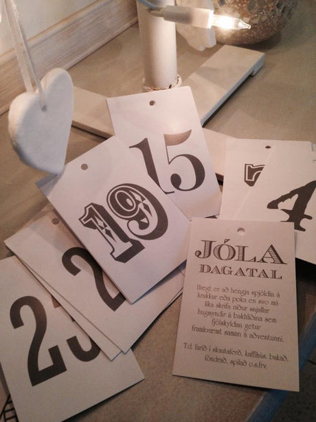 Aðventudagatal Systra&Maka - gerðu eitthvað skapandi!