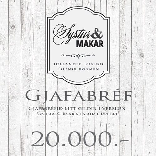 GJAFABRÉF
