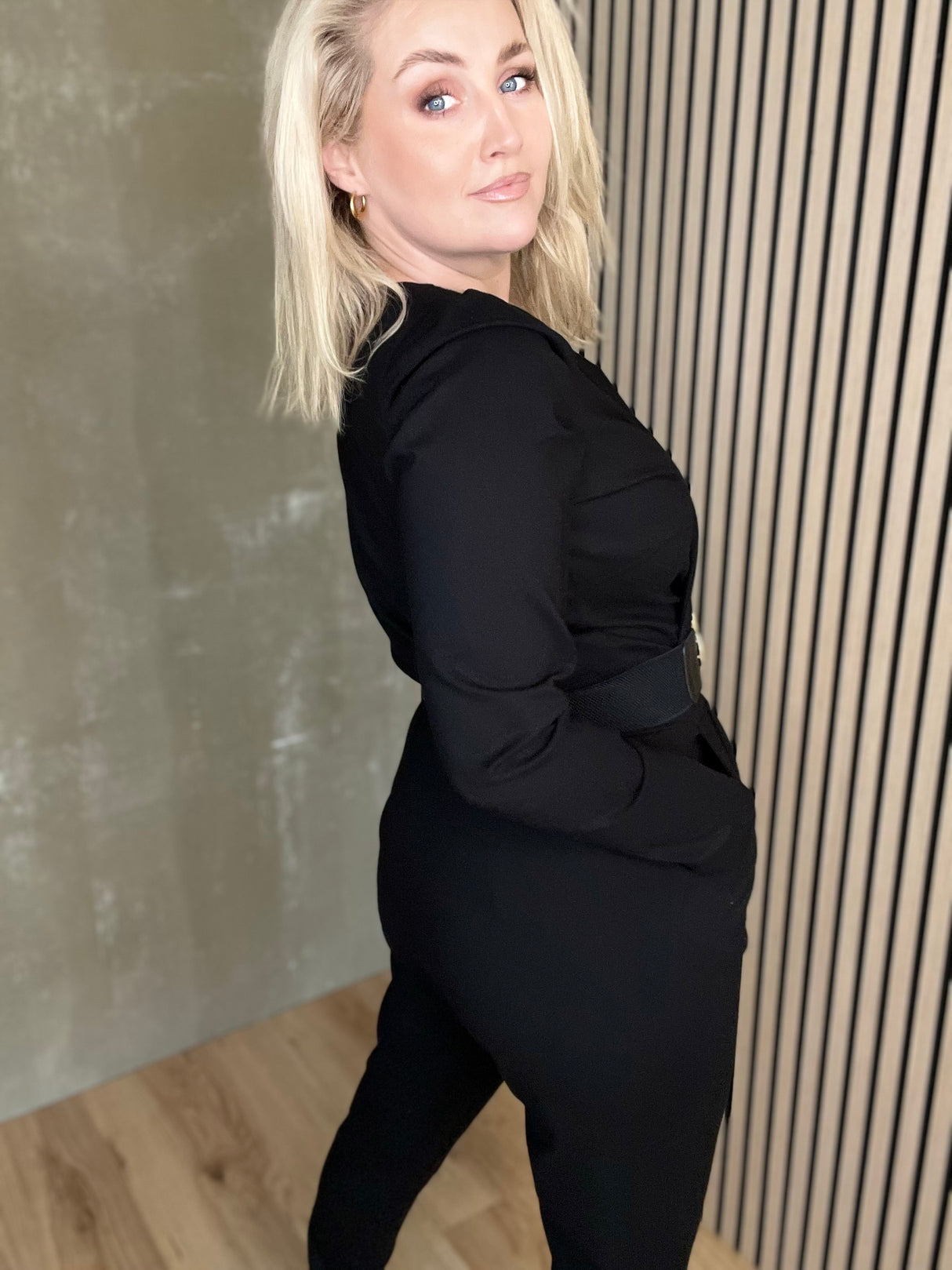 Breki samfestingur púff Svartur