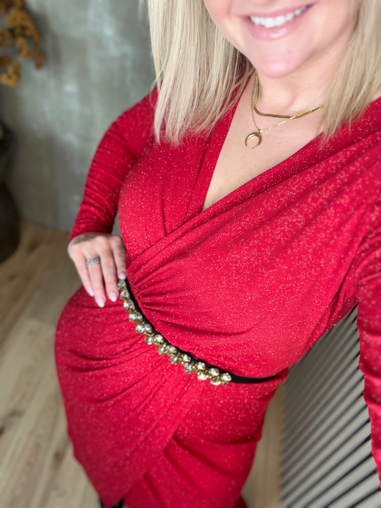 Teygjubelti semelíu steina:3 litir