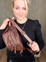 Bumbag með auka vasa