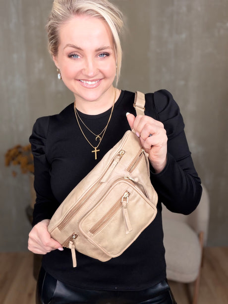 Bumbag með auka vasa