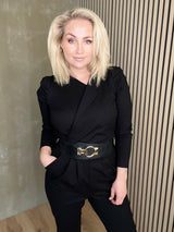 Breki samfestingur púff Svartur