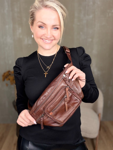 Bumbag með auka vasa