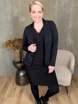 Spjót kjóll sv ermalaus