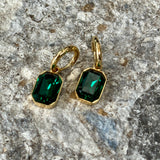 Dangle Kristalslokkar með hringlás