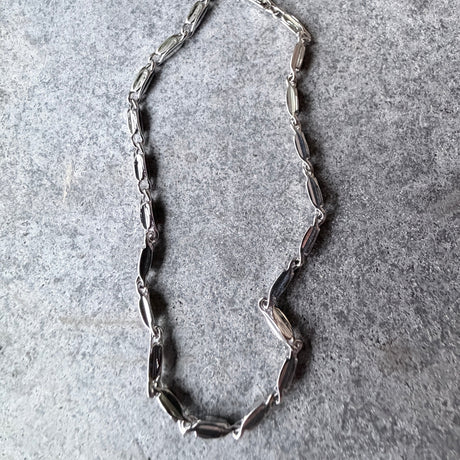 Nisti gyllt/silfur hlekkjað 45-50 cm