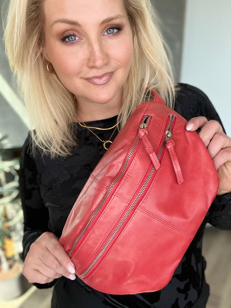 Bumbag m 2 rennilásum