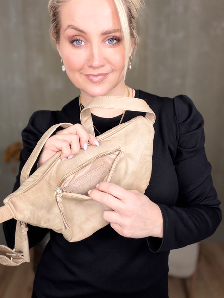 Bumbag með auka vasa