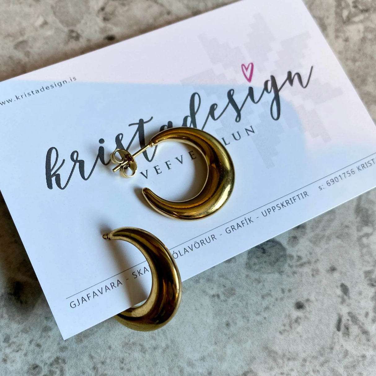 Krista mánalokkar stórir