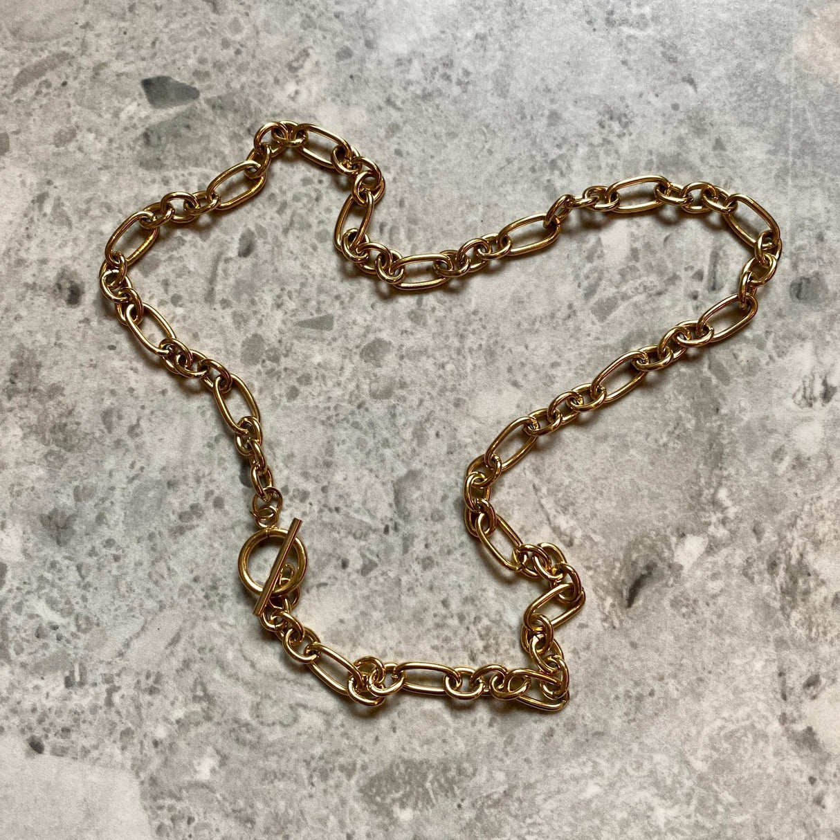 Krista Keðja Gróf með lás 52 CM